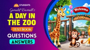 a day in the zoo question answer