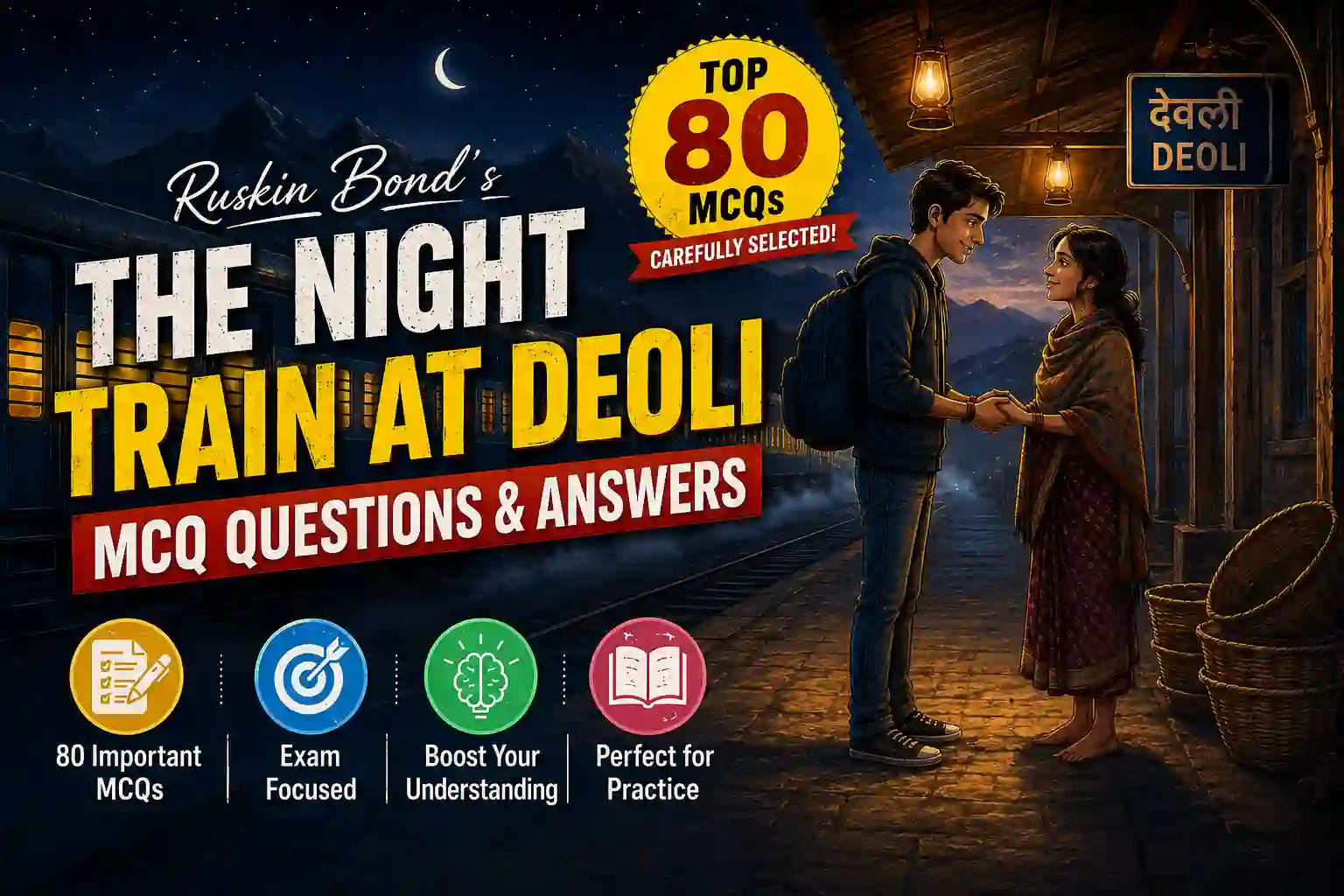 the night train at deoli question answer