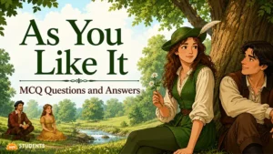 as you like it mcq questions and answers